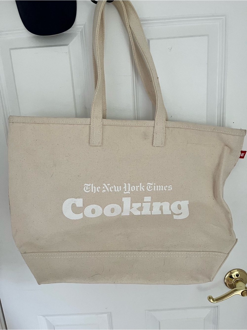 The New York Times Cooking Canvas Tote Bag in Natural
